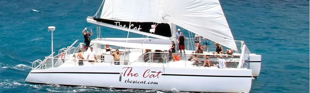 catamaran tour st thomas