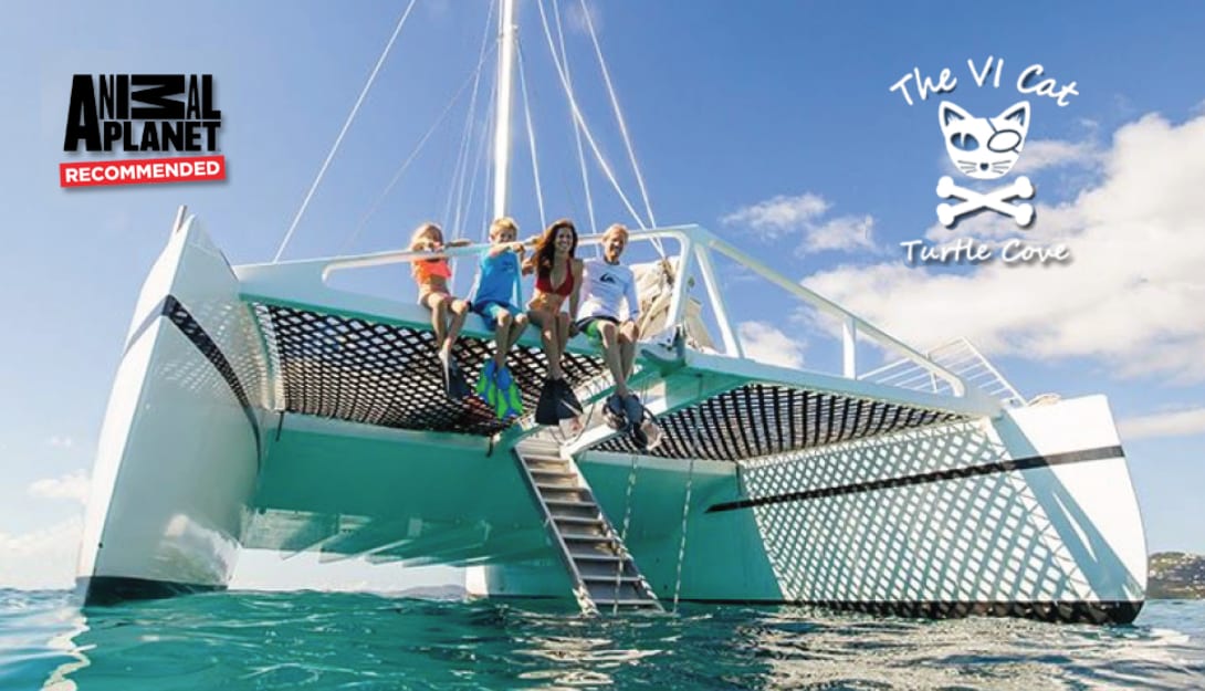 About The VI Cat Snorkel and Catamaran Sail Tours in St. Thomas USVI
