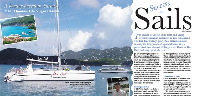 The VI Cat Sail and Snorkel in St. Thomas Virgin Islands